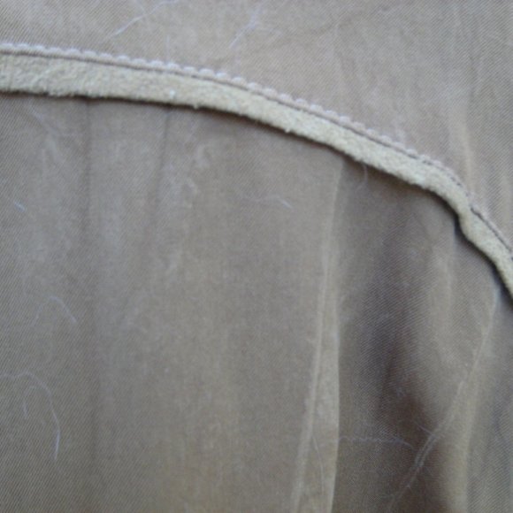 Marcello Soltan vintage olive blouse - Picture 8 of 9